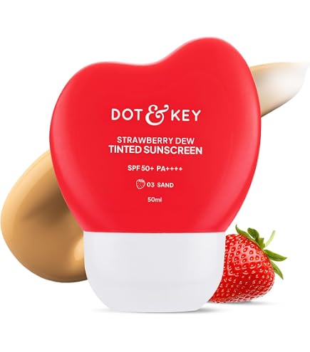 Amazon.com: Dot & Key Strawberry Dew Tinted Sunscreen SPF 50